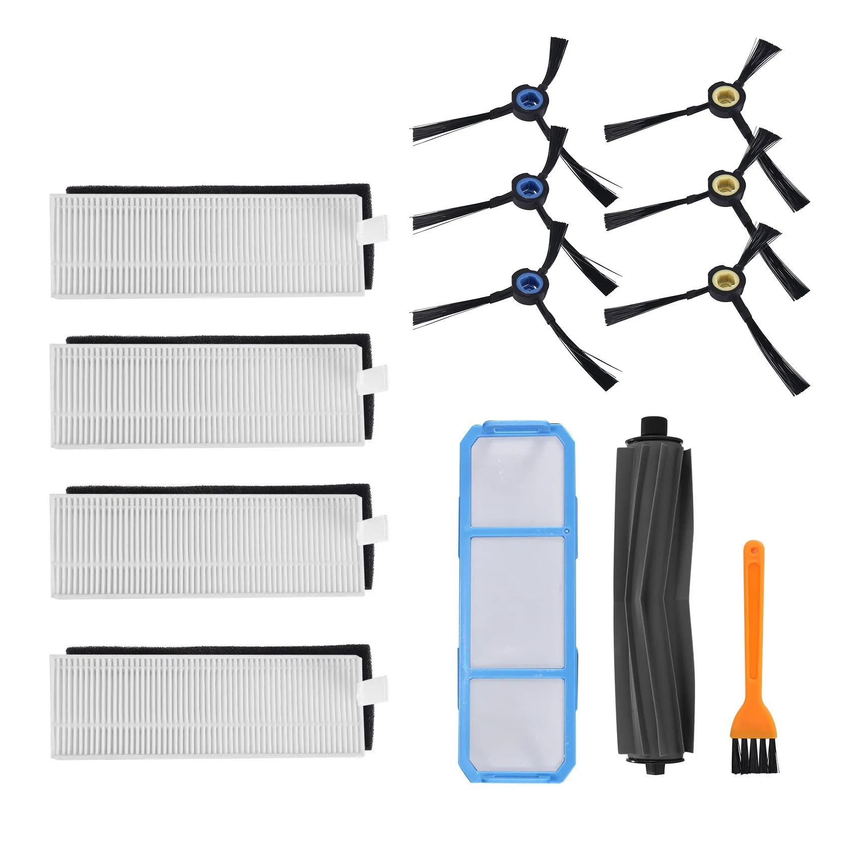 ABLS For Silvercrest SSR1 SSRA1 ILife A9S A9 A7 Robot Vacuum Cleaner Main Brush Side Brush HEPA Filter Parts Replacement