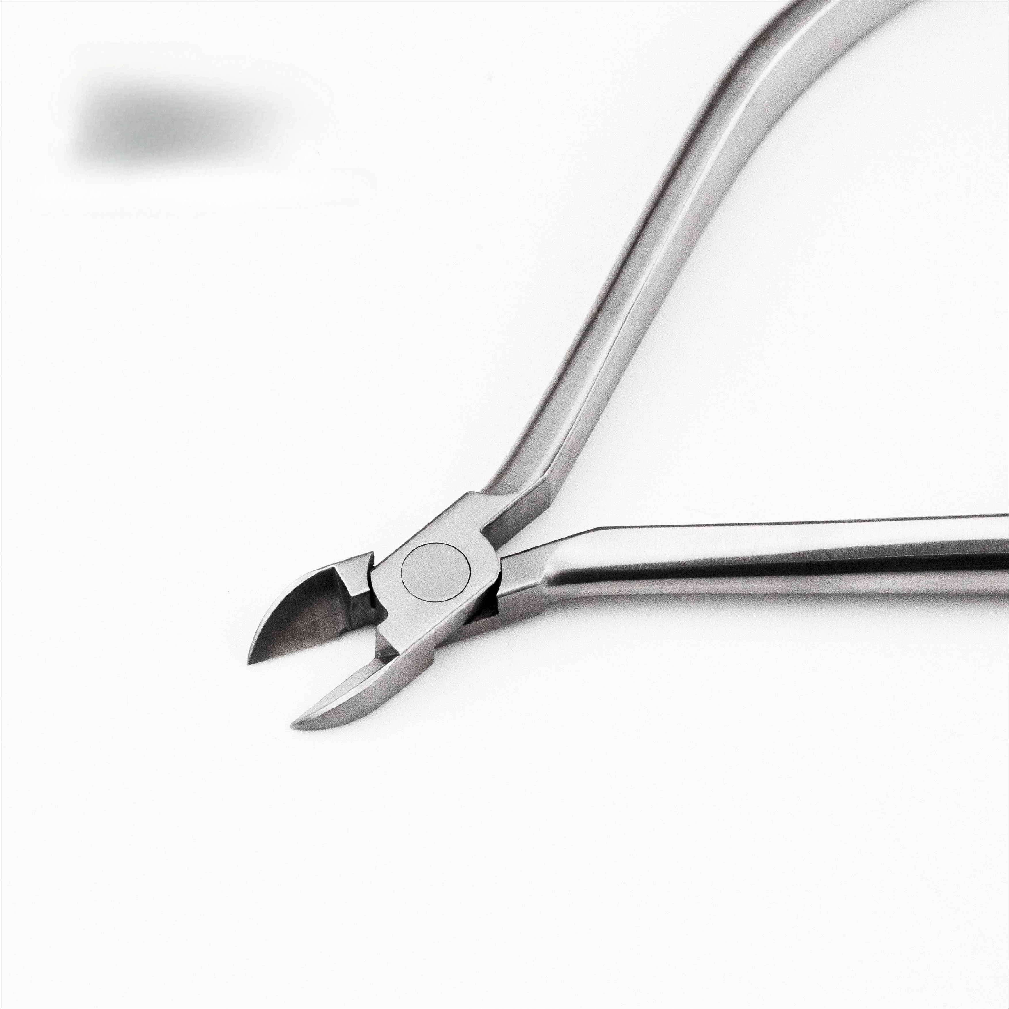 Produk Gigi Orto Tang Baja Tahan Karat Ortodontik Tang Pemotong Pengikat Gigi Tang Pemotong Ujung Distal