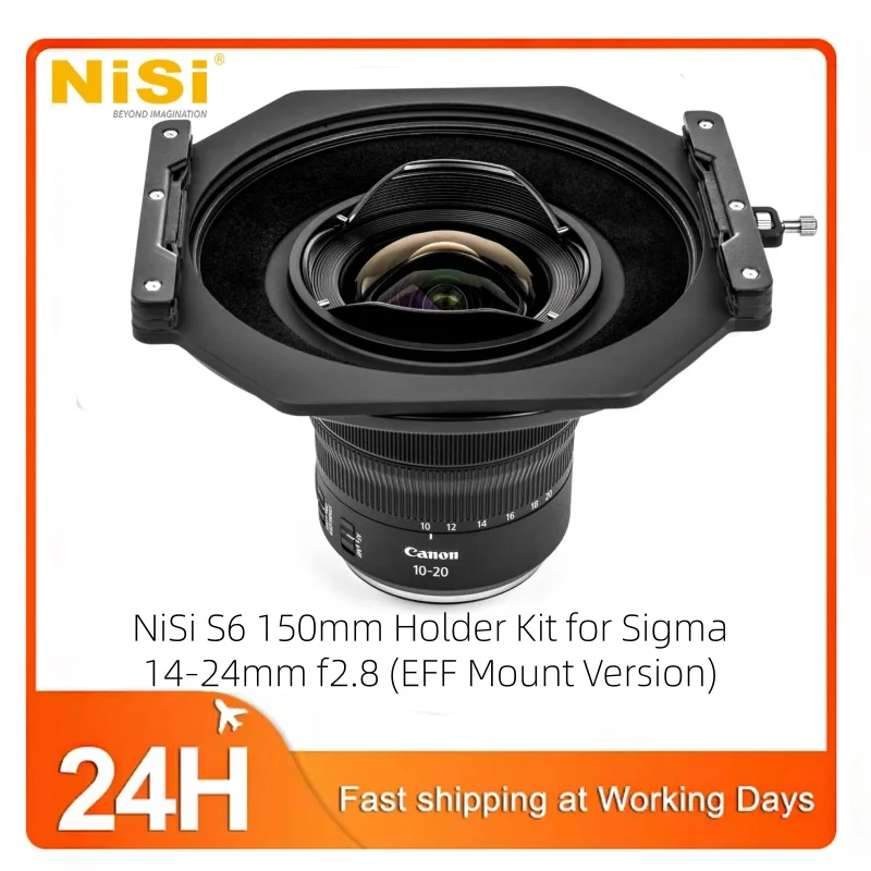 NiSi S6 Main Adapter for Sigma 14-24mm f/2.8 Art EF/F | Compatible with S6 Holder & Circular Filters