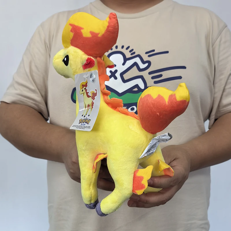 Pokemon Kawaii Ponyta Pluszaki Kreskówkowe i Śliczne Ogniste Konia Lalki Poduszki Dekoracyjne Prezent Urodzinowy Dla Dzieci Przyjaciół Chłopców