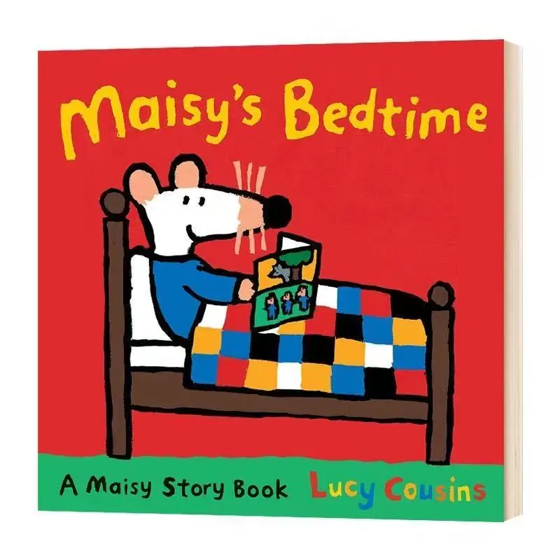 

4 Book/Set Maisy Mouse Wave English Story Picture Books for Children Learn English Reading Books for 5-8Year-Old Kids