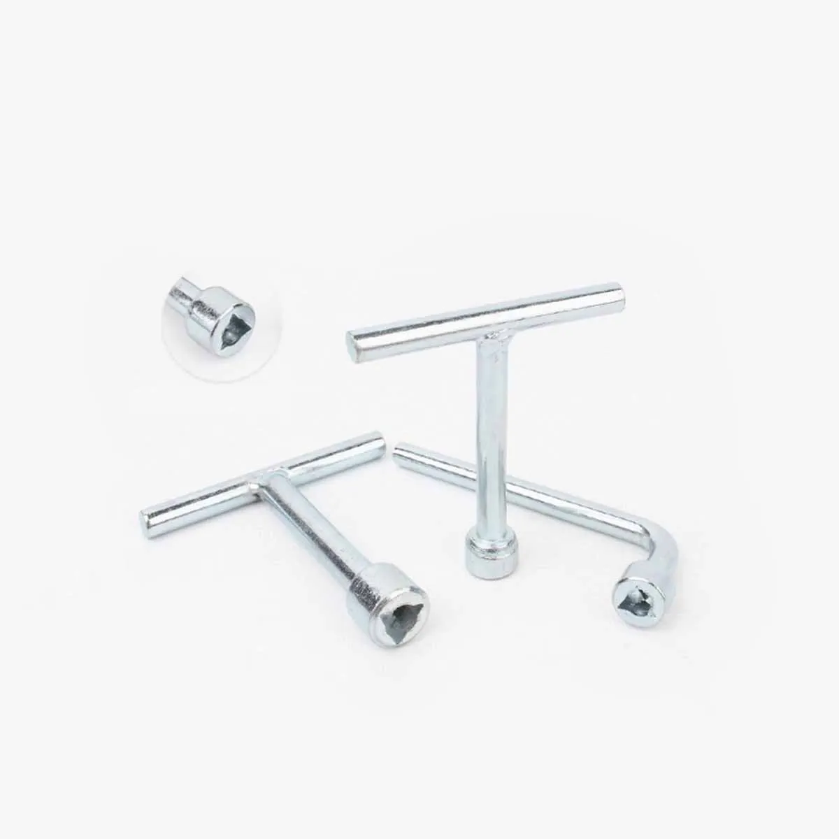 External Triangular Head l-Shaped/t-Shaped Anti-Theft Bolt Special Key Street Lamp Screw Anti-Theft Triangular Hole Wrench