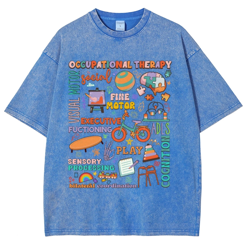 المرأة قصيرة الأكمام تي شيرت ، الكرتون كوكب الطباعة ، فضفاضة الرجعية الكتف ، طاقم الرقبة ، مصمم ، الاتجاه الصيف ، اللون ، جديد