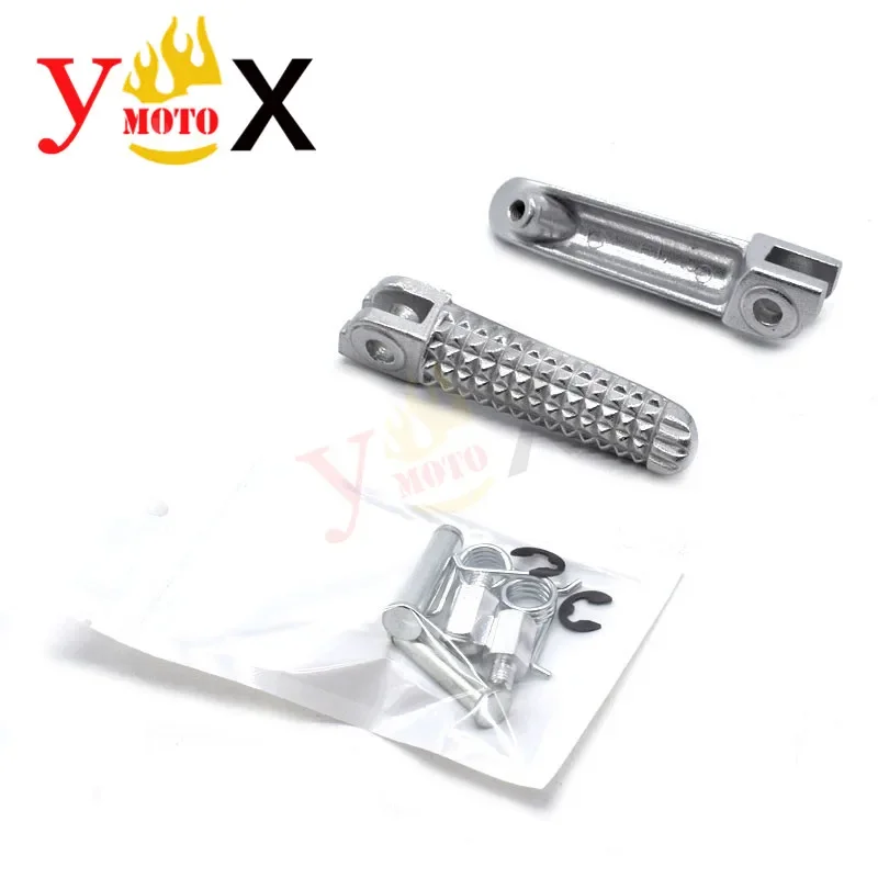 Motorcycle Front Footrest Foot Pegs Foot Rest Pedals For Yamaha YZF R1 2002-2012 YZF R6 2003-2011 2004 2005 2006 2007 2008 2009
