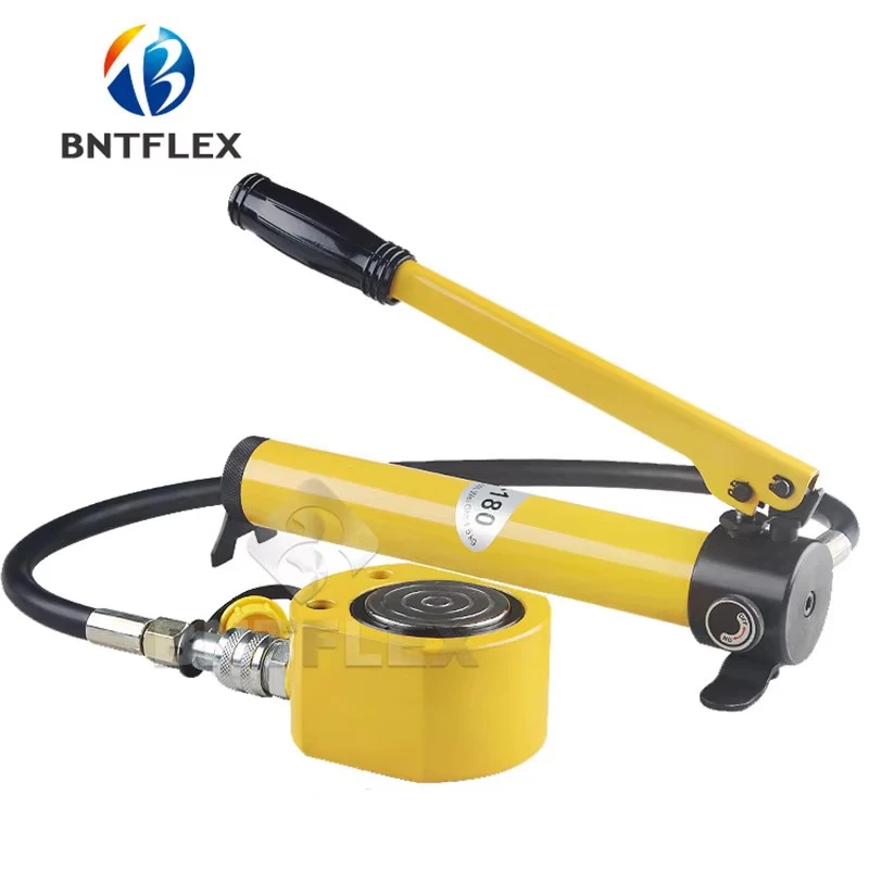 

(20T travels 13mm) hydraulic jack+CP180 manual hydraulic pump