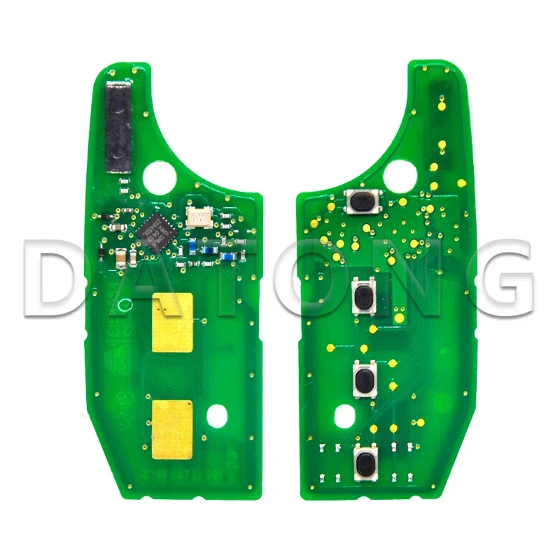 Kluczyk samochodowy z pilotem świata Datong dla Fiat Tipo Toro 500X 2016-2018 4A PCF7938 433 FSK oryginalne fabryczne PCB automatyczne inteligentne