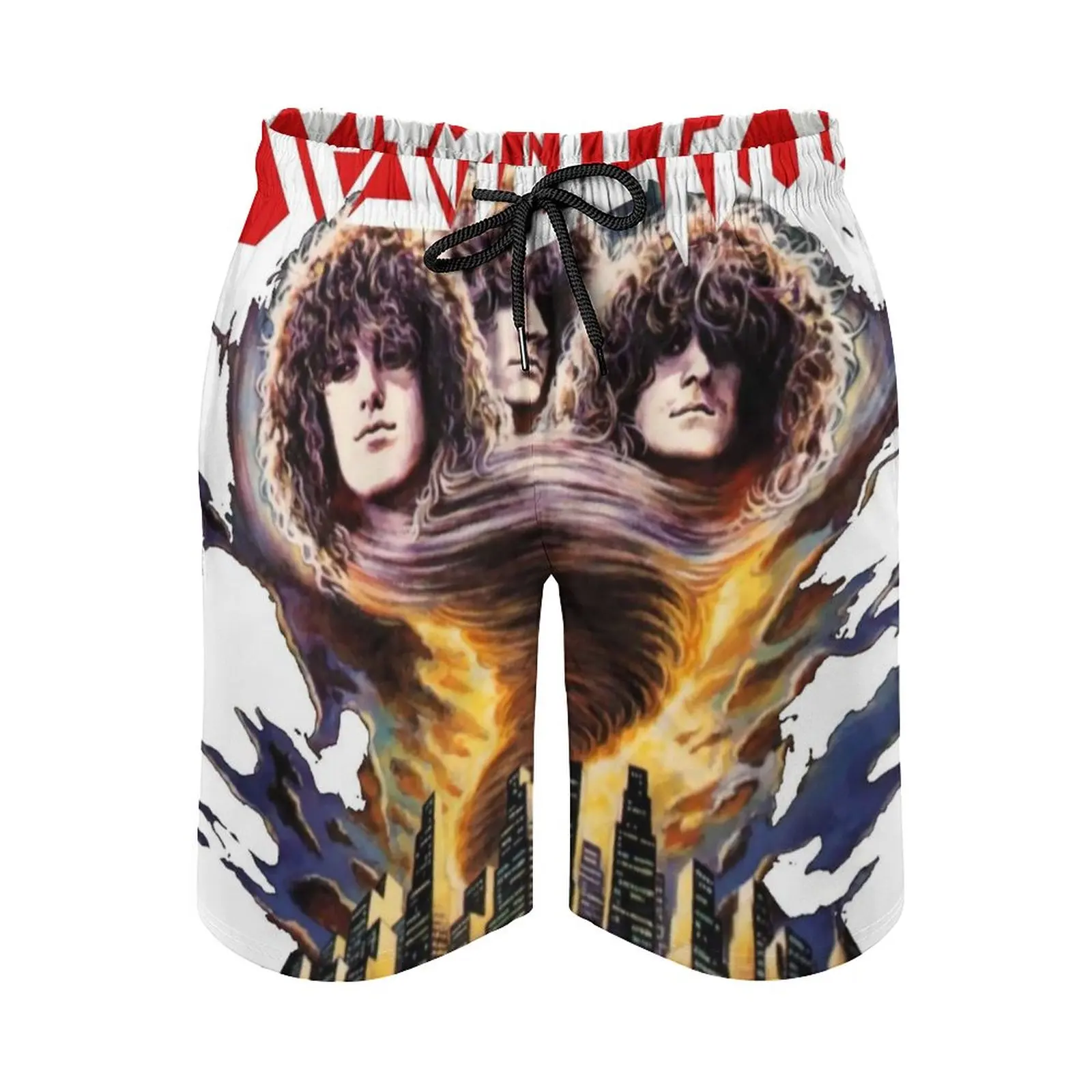 

Thrash Death Metal Men's Sports Short Beach Shorts Surfing Swimming Boxer Trunks Bathing Destruction Angel Sodom Exodus Band