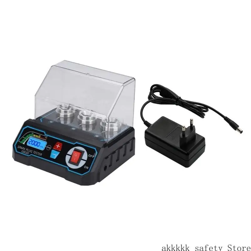 

XXFF LCD Digital Plugs Testing Equipment Tool with High Accuracy for Auto Workshops Accurate Diagnostics Easy Readings