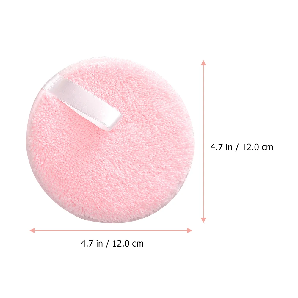 

5Pcs Round Cleansing Pads Rounded Puff Small Makeup Tool Girls Face Cleaning Washing Sponge Save