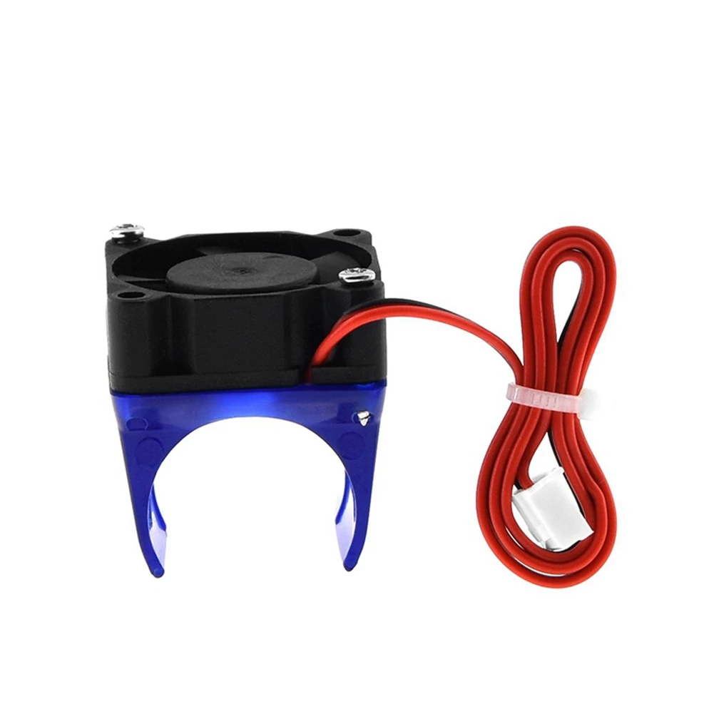 AT42 Cooling Fan Duct Bracket Housing Guard for Creativity for DIY J-Head 3D Printer Parts V6 Fan Shroud+24V Fan