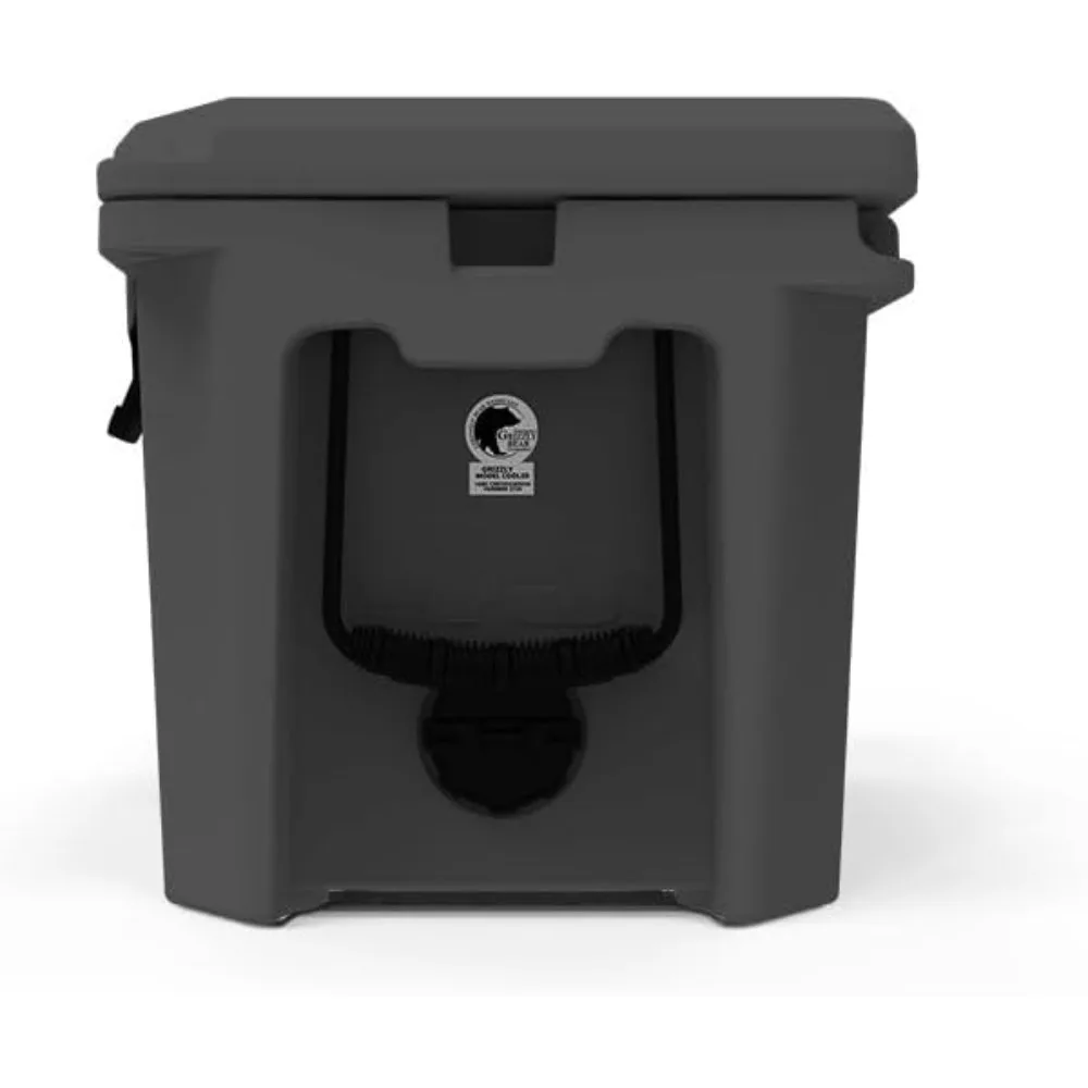 مبرد متين معزول بقدرة 45 لترًا - صنع في الولايات المتحدة الأمريكية مع ضمان مدى الحياة لمغامرات الشاطئ والقوارب والتخييم