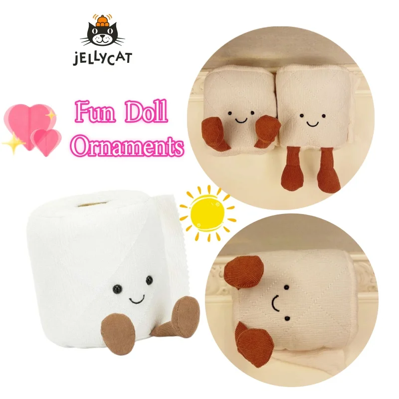 

New JC Roll Paper Doll Fun Funny Birthday Gift for Girlfriends and Girlfriends Creative Personalized Desktop Sofa Decoration