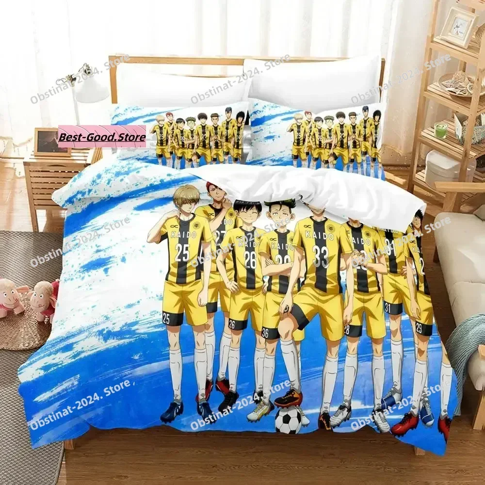 

Ao Ashi AOASHI Bedding Set Duvet Cover Full Queen King Size Pillowcase Bed Printed Aldult Kid Single Twin football bed sheet set