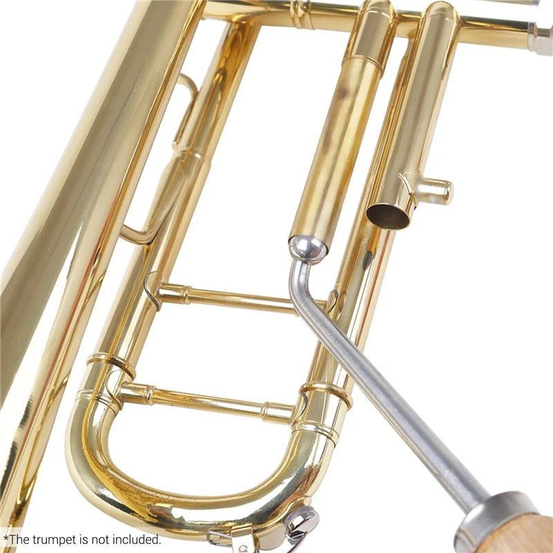 مفتاح صيانة البوق مع مقبض خشب صلب ، إصلاح الكوع ، أدوات الفم للبوق الفرنسي