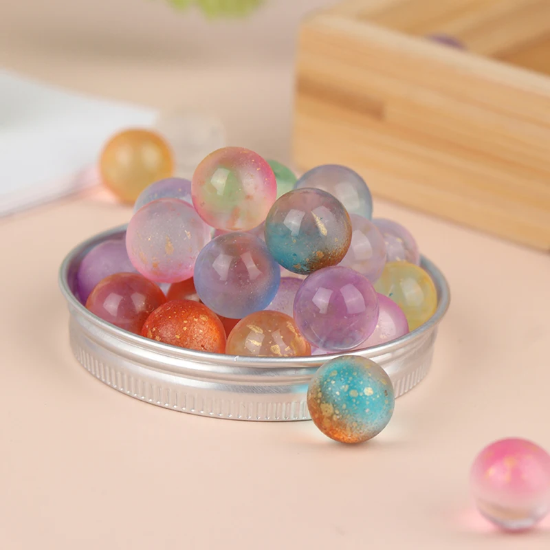 50pcs/set 12mm Glass Marbles Balls Charms Clear Pinball Machine Home Decoration For Fish Tank Vase Aquarium Toy For Kid Children