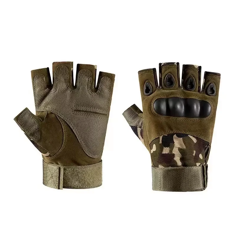 Outdoor-Sporthandschuhe, Fitness-Handschuhe, Bodybuilding, Training, Sport, Übung, Radfahren, Handschuhe, stoßfest, für Motorrad, Jagd