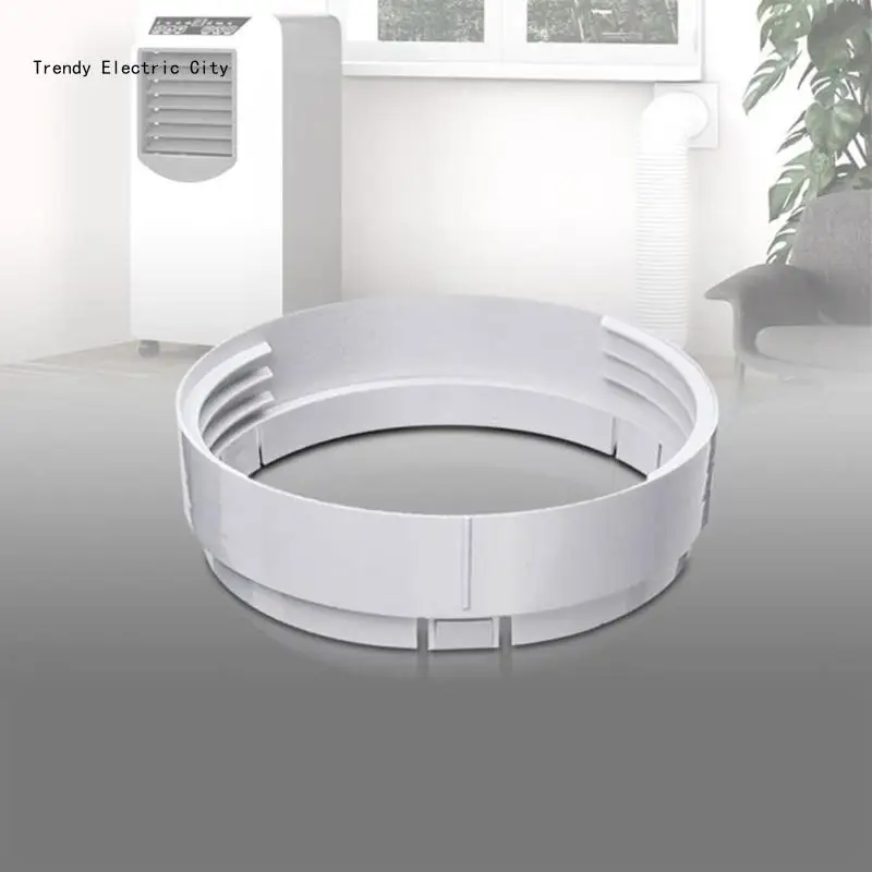 R9CD Mobile Air Condition Exhaust Hose Coupler Duct Pipe Portable Window VentsAdapter Extender Connector Spare Part
