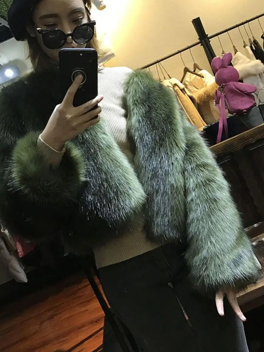 2025 Herbst Winter ort Pelzmantel Damen Faion Schlankheitsmantel Lässige Sle Wärme Garantiert Schmeichelhaft auf allen Körper pes