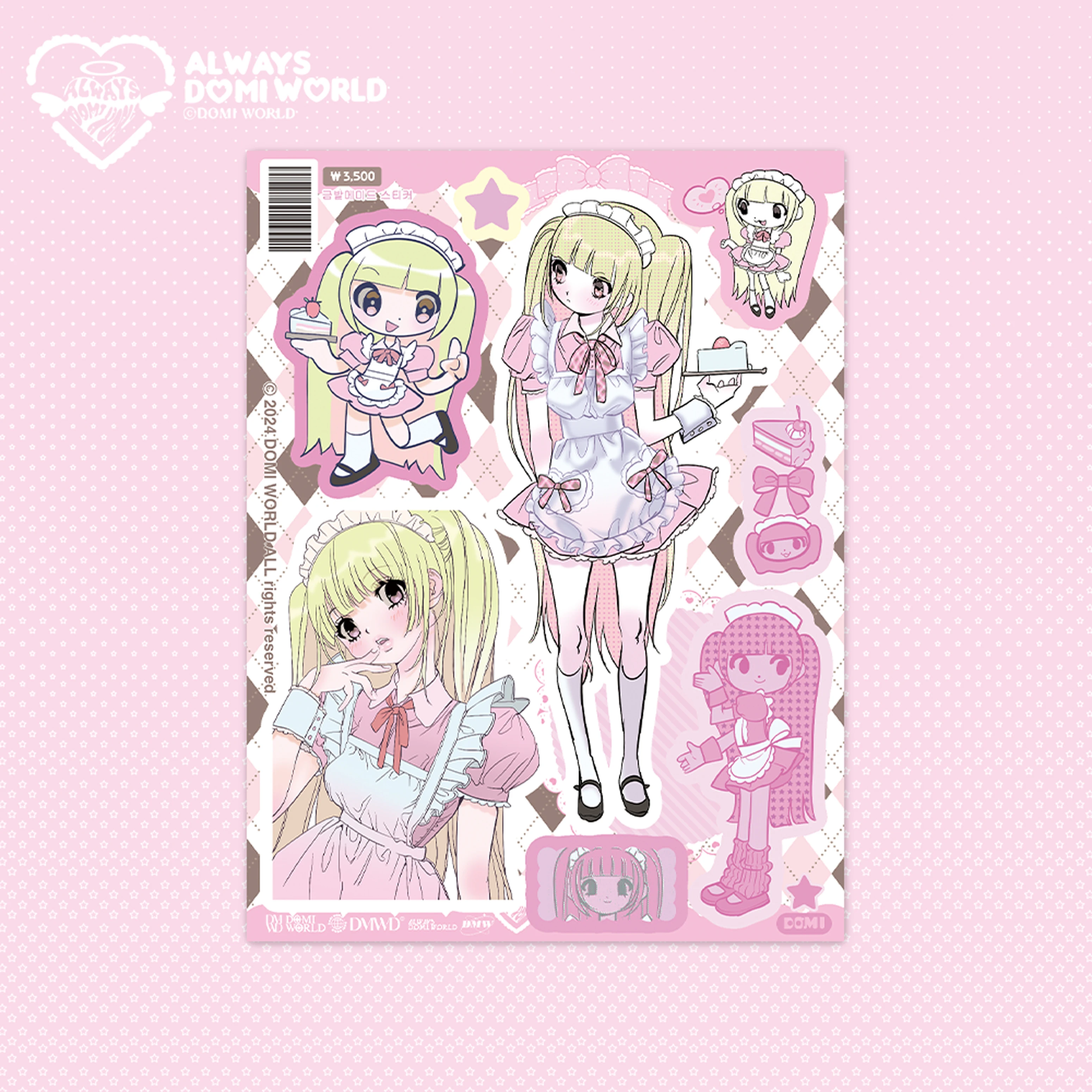 1/9 جديد دومي ملصقات ورقة يلتف شخصيات حار بنات الهواتف المحمولة DIY بها بنفسك مواد الديكور Instagram نمط حساب محمول