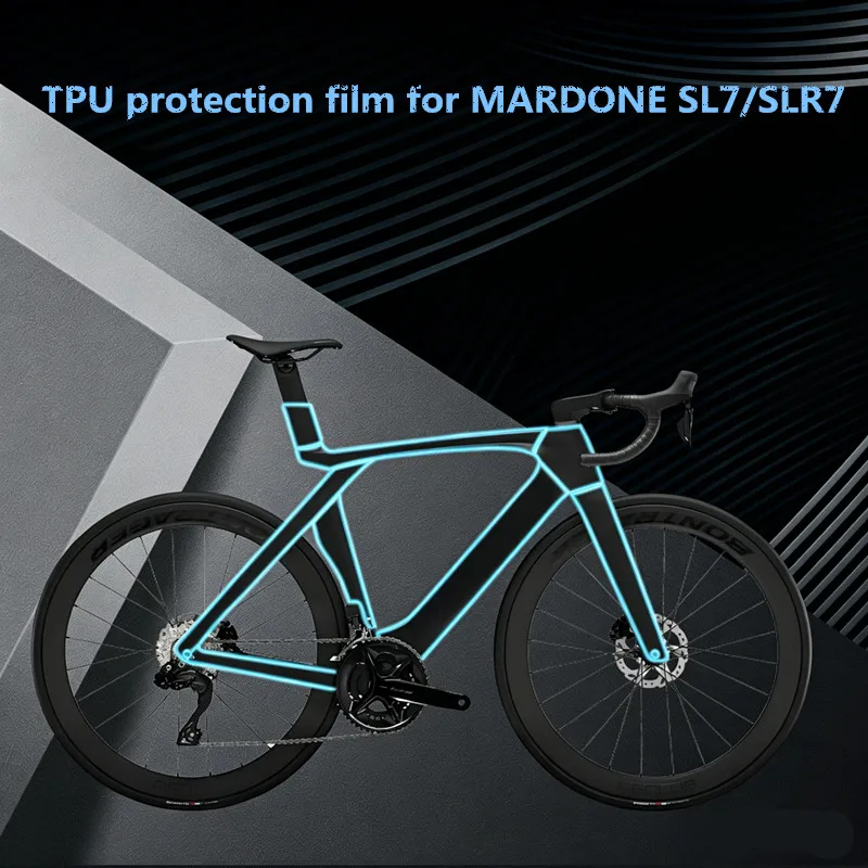 

TPU Invisible Bicycle Paint Protection Film For Trek Madone SLR7 SL7 Full Body Wrap Sticker Self-Healing Waterproof Frame Guard