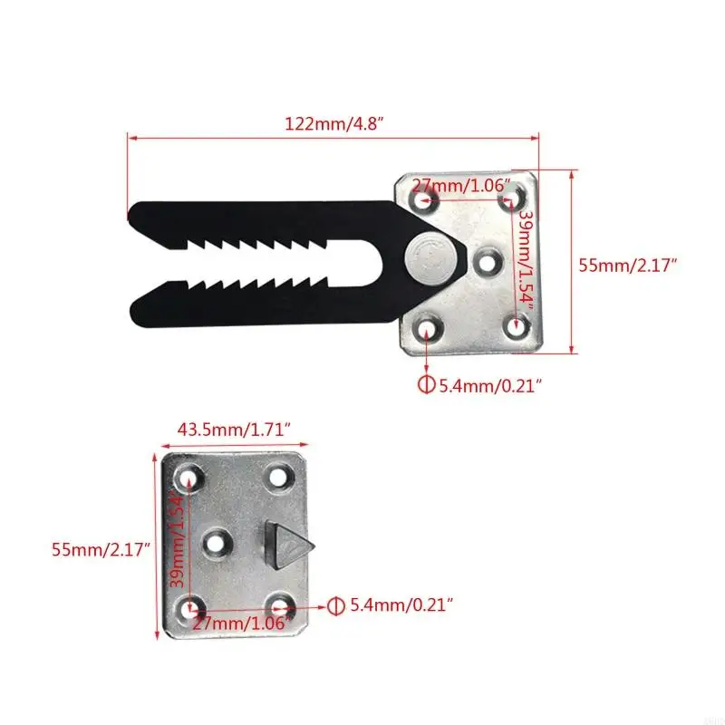 A6HD Seconector Connector Substituição Sofá Móveis Sofá Interligando Conector Combinação Metal Fivelele