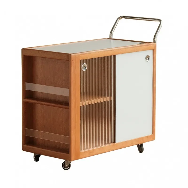 Edge cabinet, coffee table, trolley, locker, balcony, mobile medieval sofa side cabinet