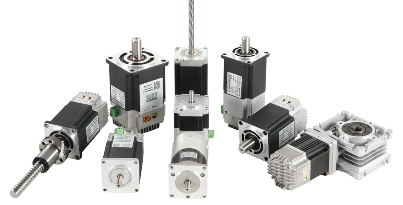 محرك Siheng Motor Factory 57 مم 0.48 نانومتر AI ومحرك 32 وات 24 فولت محرك سيرفو تيار مستمر متكامل لسيارة AGV أحادية الطور