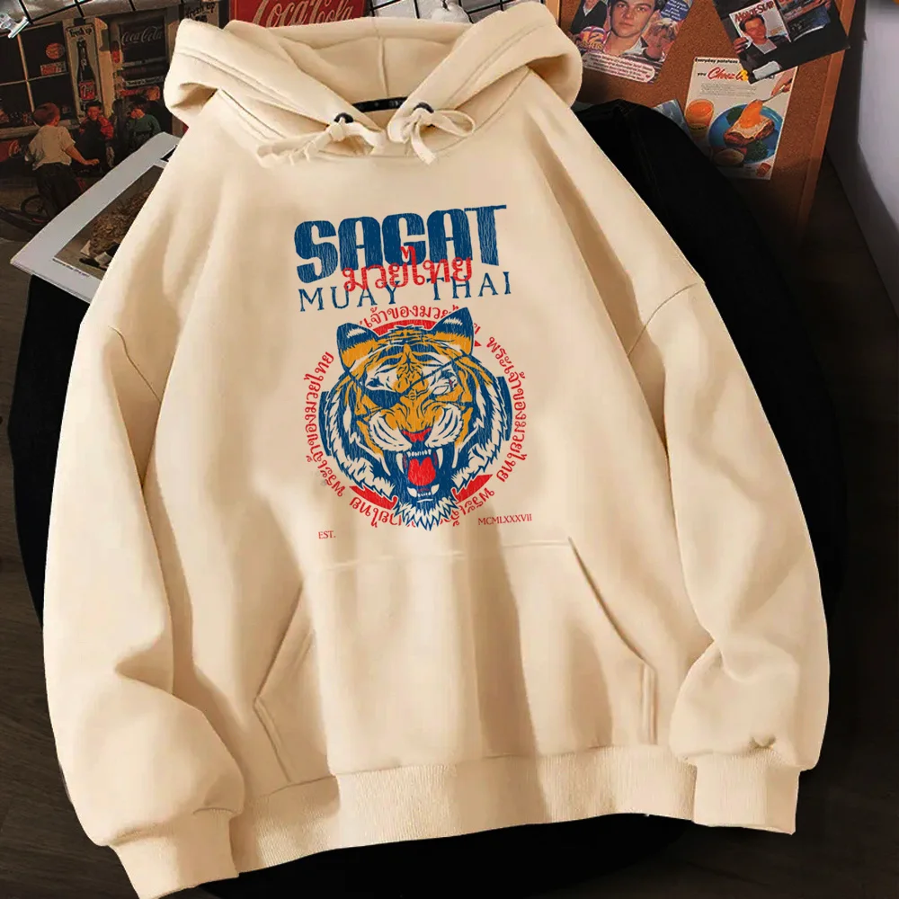 Sweat à Capuche Muay Thai pour Femme, Vêtement Amusant, Survêtement Streetwear, Y2K, Hiver 2023