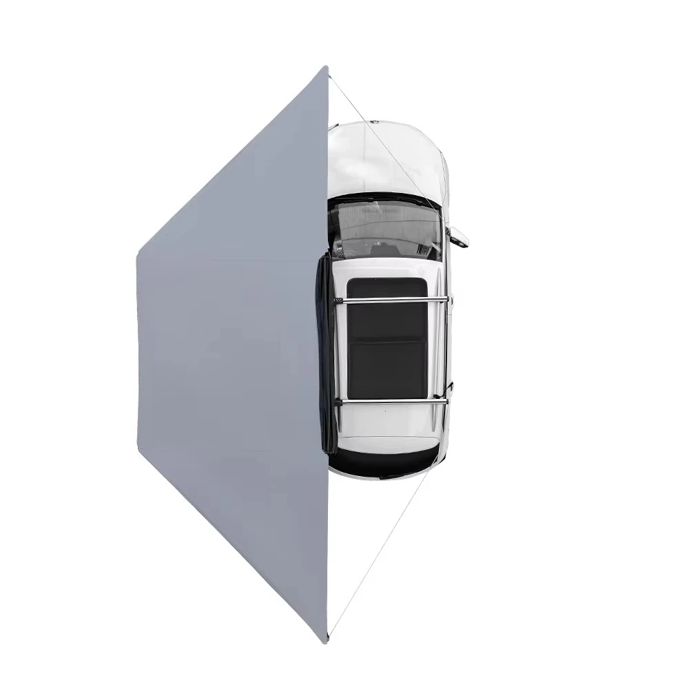 

4X4180 Degree Car Side Awning Freestanding Bat Wing Waterproof Freestanding Awning