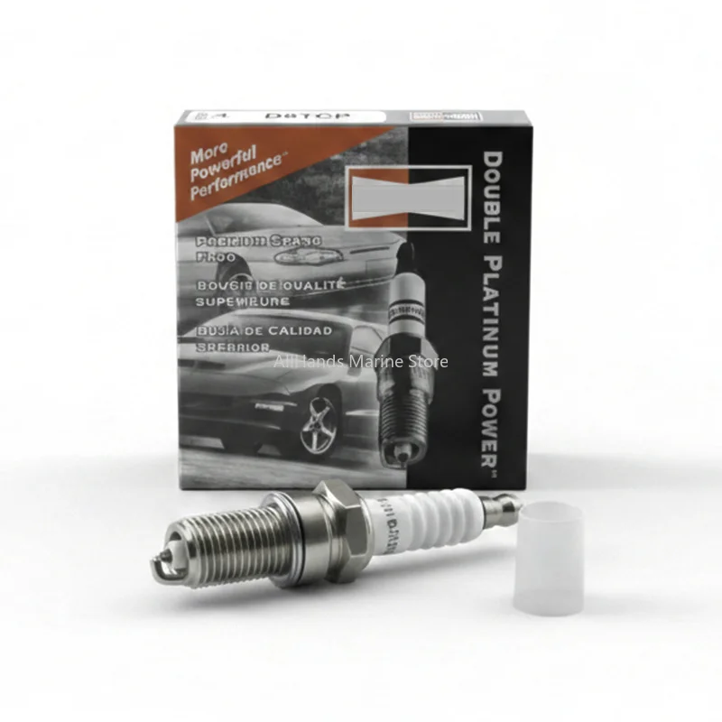 Bujías de platino de alto rendimiento D8TCP para motocicletas, vehículos todoterreno y scooters con motores de 125cc a 250cc