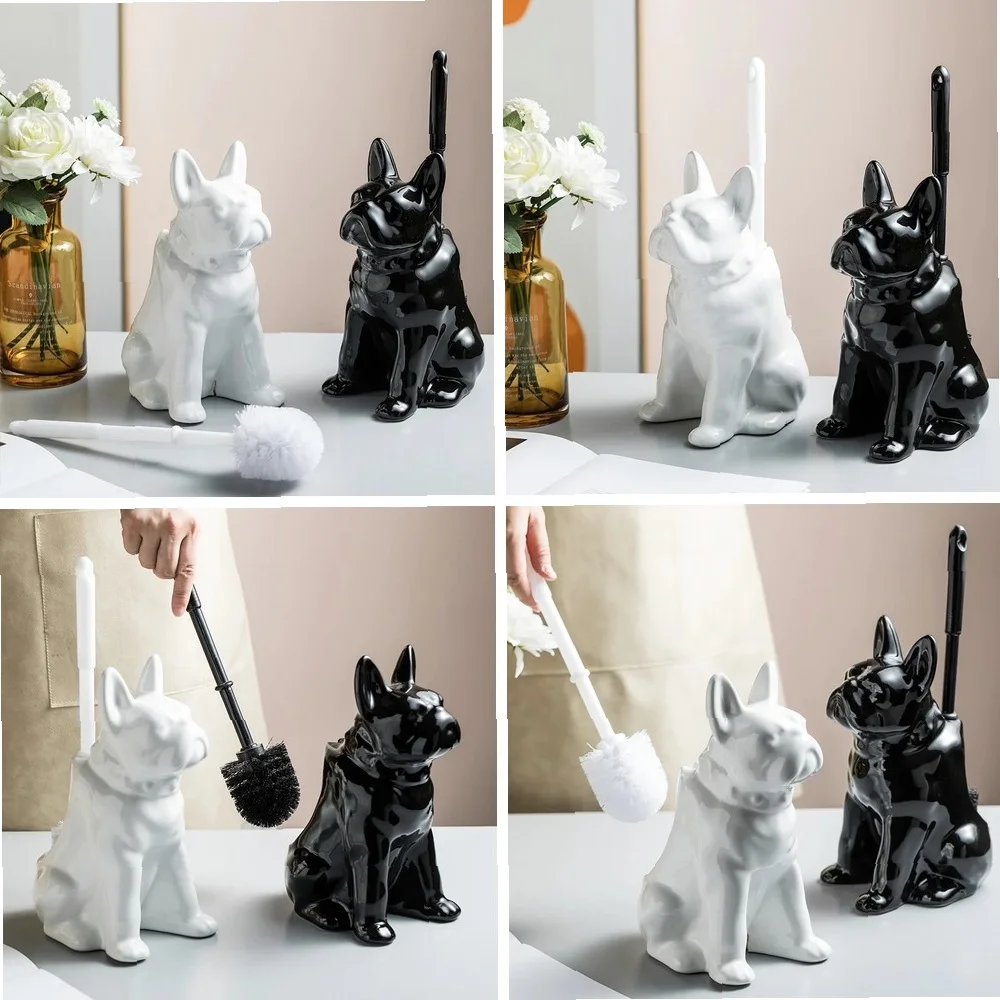 french-bulldog-toilet-brush-holder-ceramic-bathroom-storage-with-cartoon-dog-design-black-and-white-toilet-brush-set