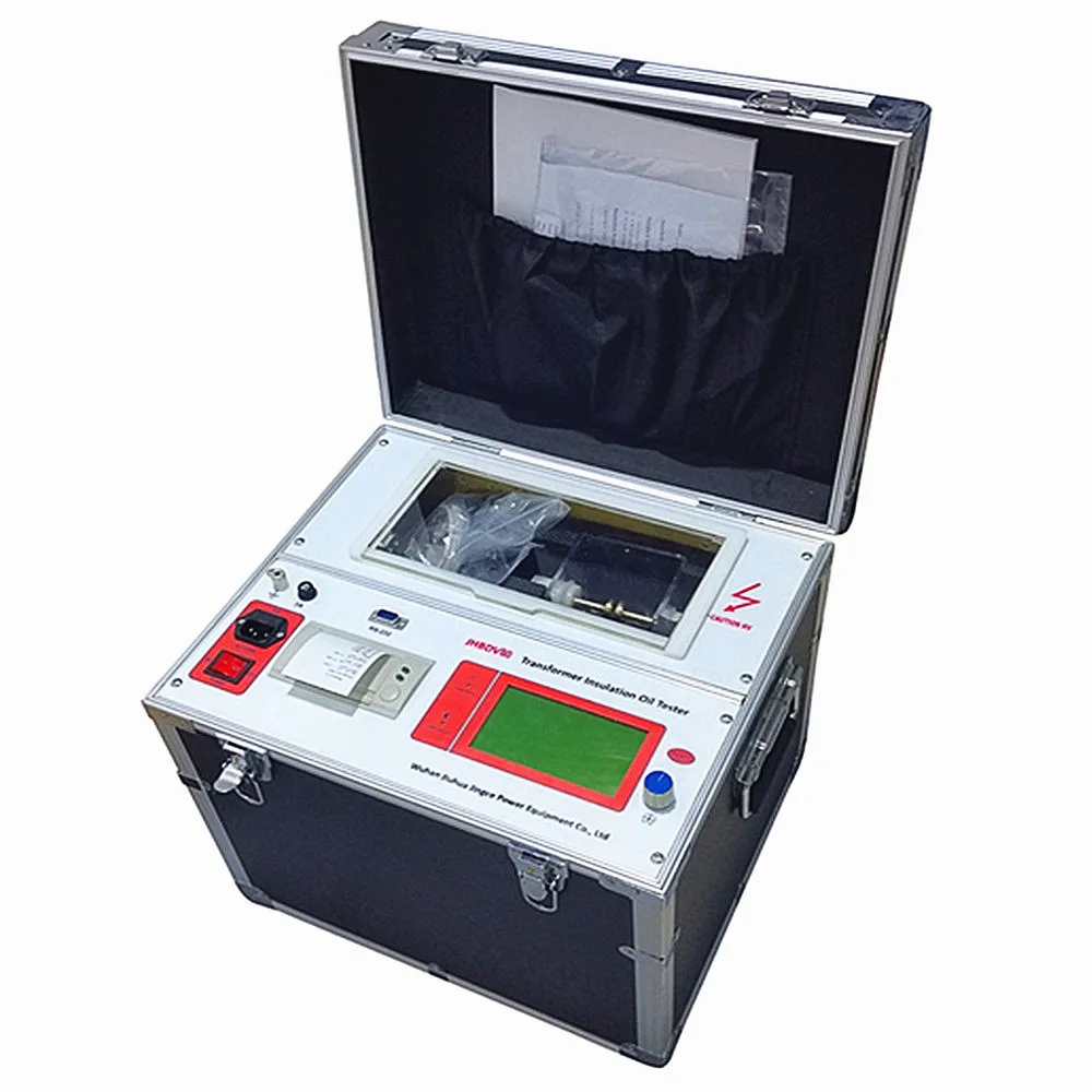 New 80kV Portable Transformer Oil BDV Tester Insulation Oil Dielectric Strength Tester Insulation Oil Bdv Tester Test Equipment