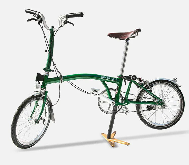 AXI Klappbarer Fahrrad-Parkständer, glatt, für Brompton Pline Cline Debugging Dahon P8, Aluminiumlegierung, CNC-Basis – Detail 1