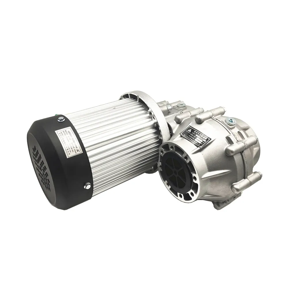 1000W 1200W DC 48V 60V Brushless Motor, BLDC, Differential Gear Motor, Direct Current Permanent Magnet Brushless Motor BM1412HQF