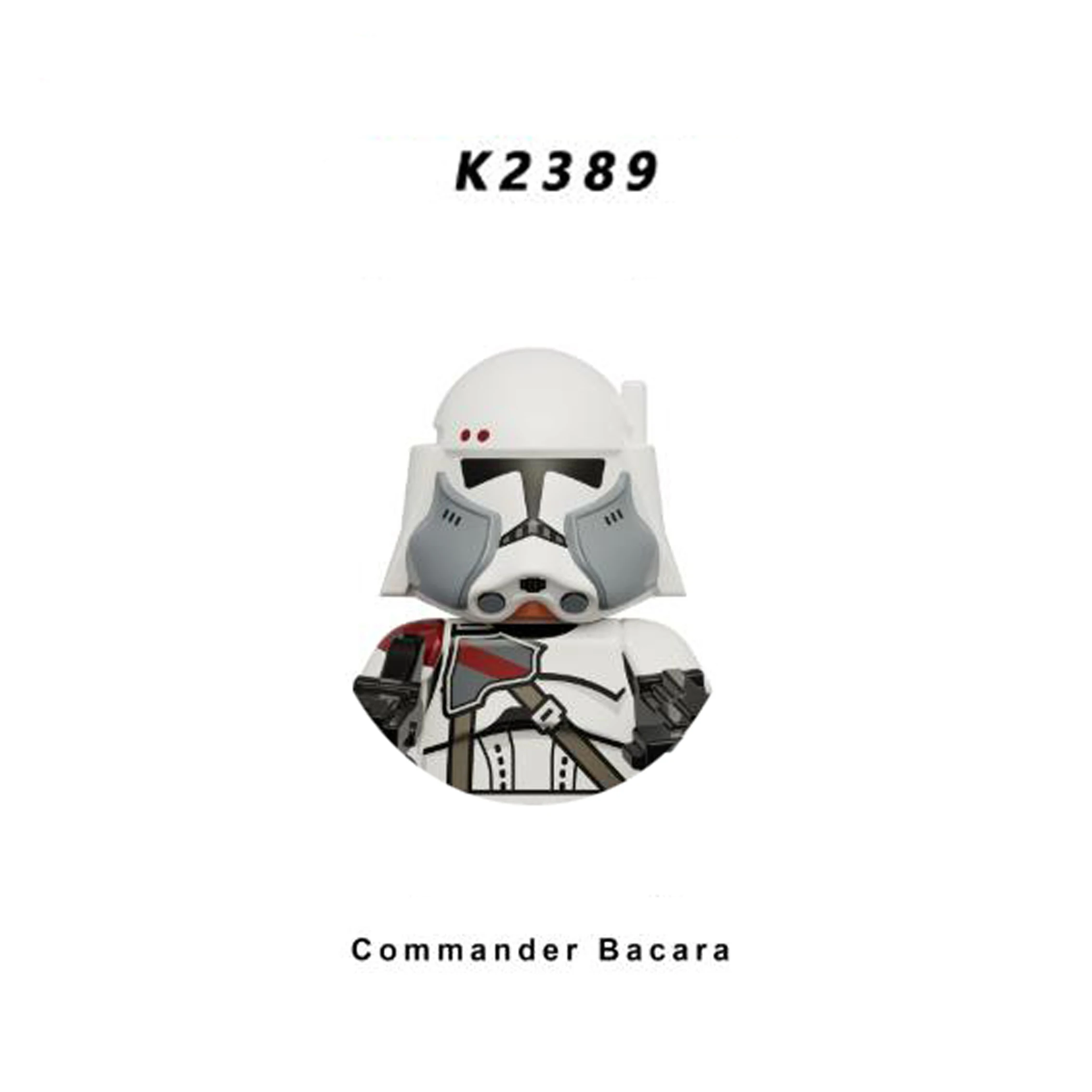 Stormtrooper  Building Blocks KDL861 Cad Bane Brick K2396 G0125 Jedi TempleGuard Figurines figures Assembly Toy mini action toys