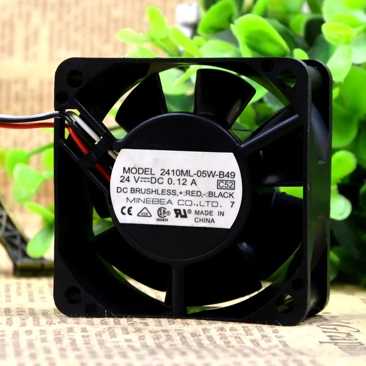 

NMB 2410ml-05w-B49 6025 24V 0.12a Секундомер с частотой фонарей 6 см