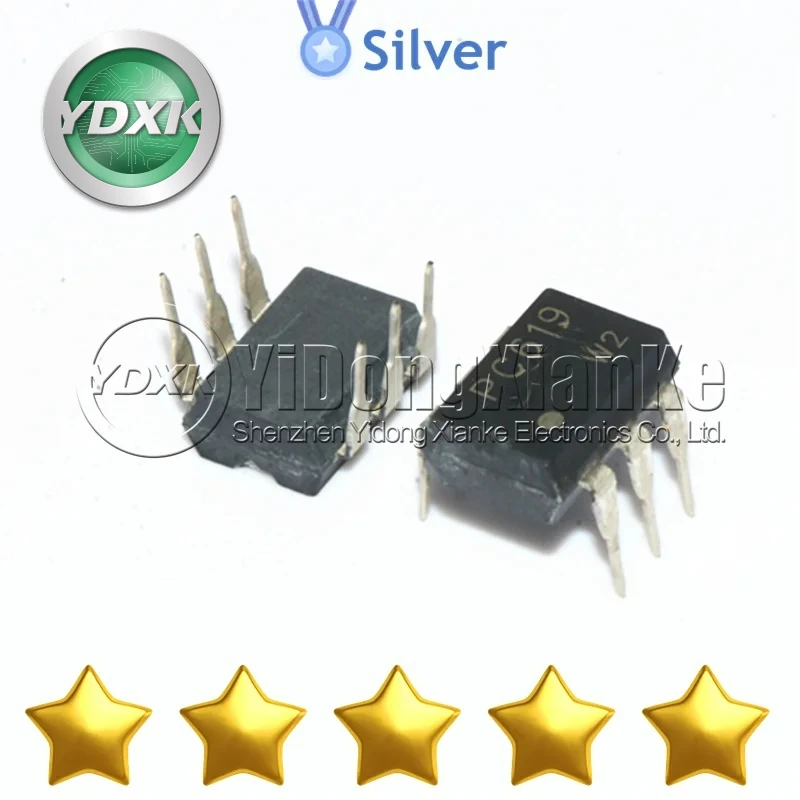 PC619 DIP6 Electronic Components MOC3083 MOC5008 P0585NL PC702V PC713V New Original PC716V