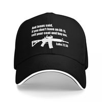 Jesus Said Ar - 15 Breathable Design Mens Hats Baseball Cap Baseball Cap Men