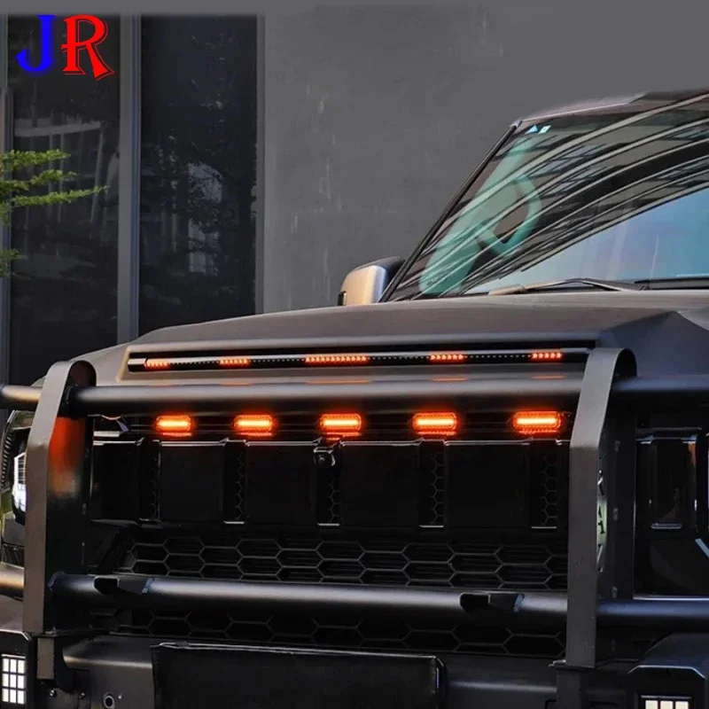 

Small Yellow Light Fit for Jetour Traveller LED Small Yellow Light Front Grille Decorative Light Automotive Exterior Accessories