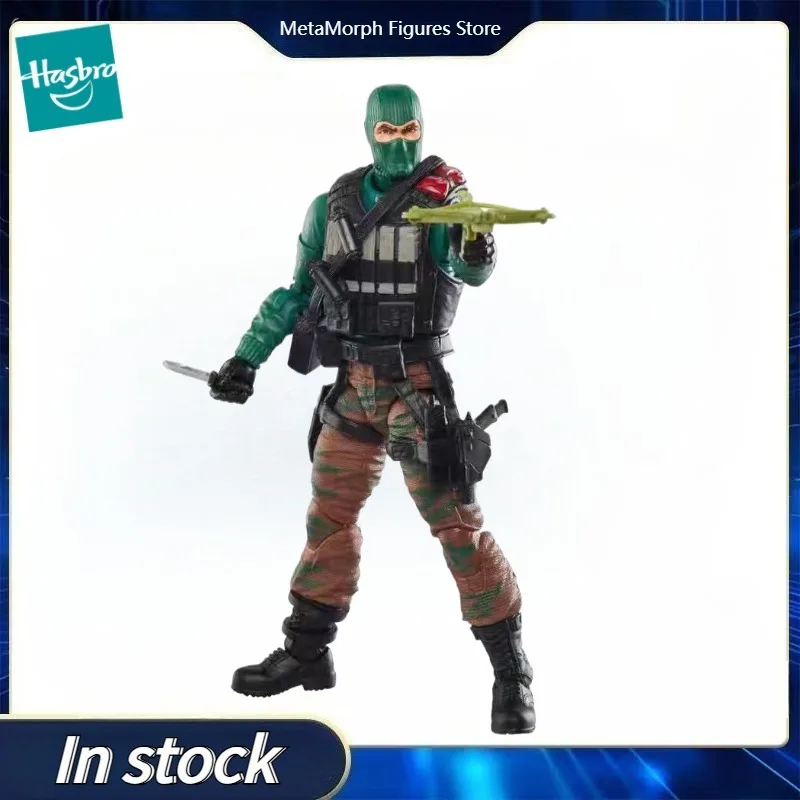 Original Hasbro G.I. Joe GI Joe Classfied Series Retro Cardback Cobra Beach Head Action Figure Coleção Modelo de brinquedos