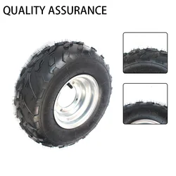 16X8-7 Most popular GO KART KARTING ATV UTV Buggy 16X8-7 Inch Wheel Tubeless Tyre Tire Go Kart Knobby