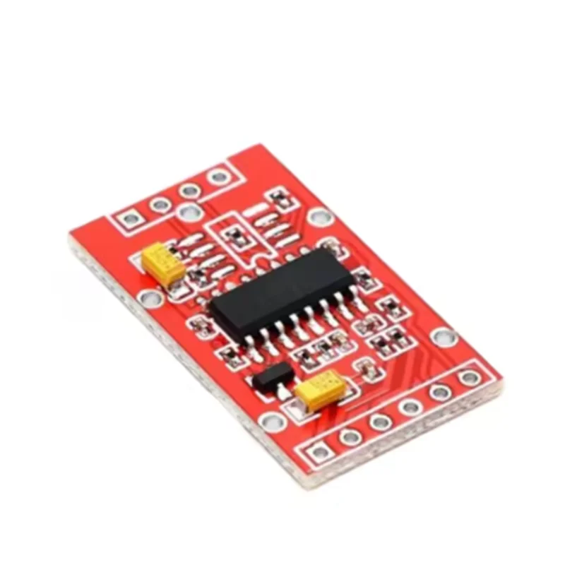 HX711 weighing sensor AD module force measurement module dual channel 24 bit analog-to-digital conversion with shielding