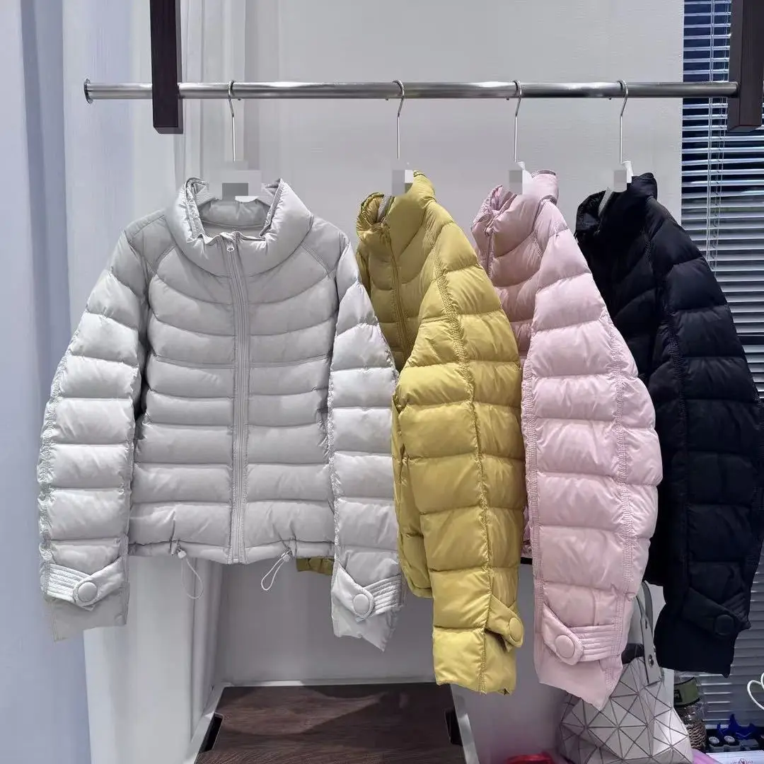 Short Down Jacket 2025 Women's New Arrival Fall/Winter Fashion Stand Collar Casual Warm Versatile Thickened Coat Trendy