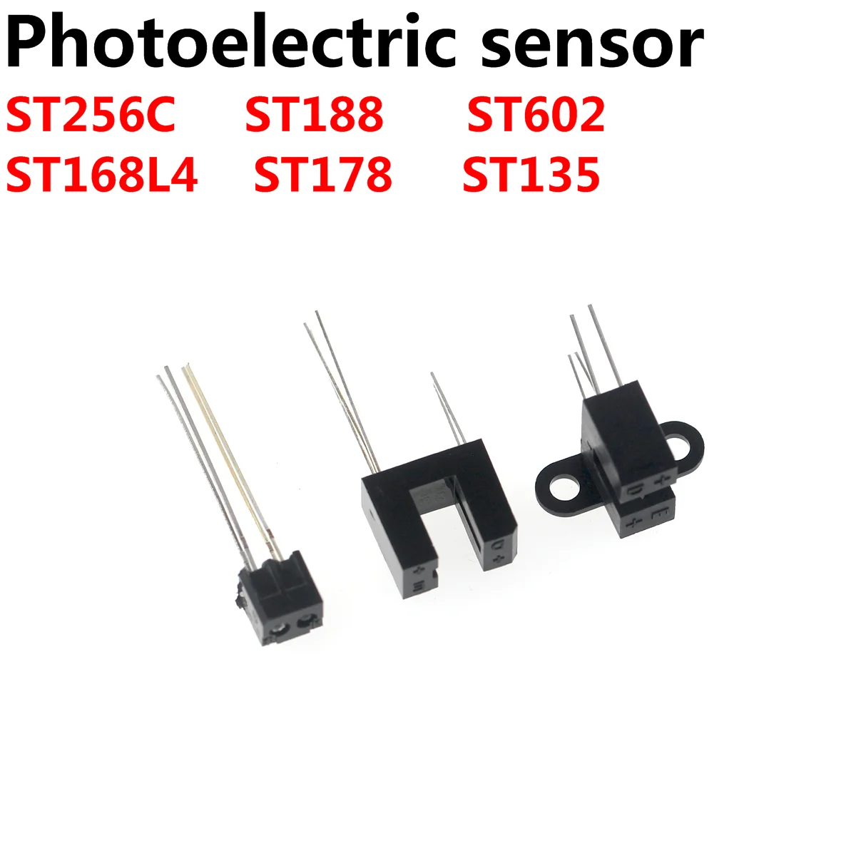 5PCS ST256C/ST188/ST602/ST168L4/ST178/ST135 Photoelectric sensor receiving and transmitting switch