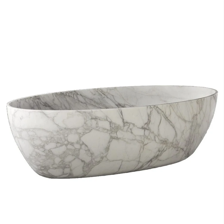 

Современные роскошные мраморные ванны для ванных комнат, отдельно стоящие каменные ванны с твердой поверхностью