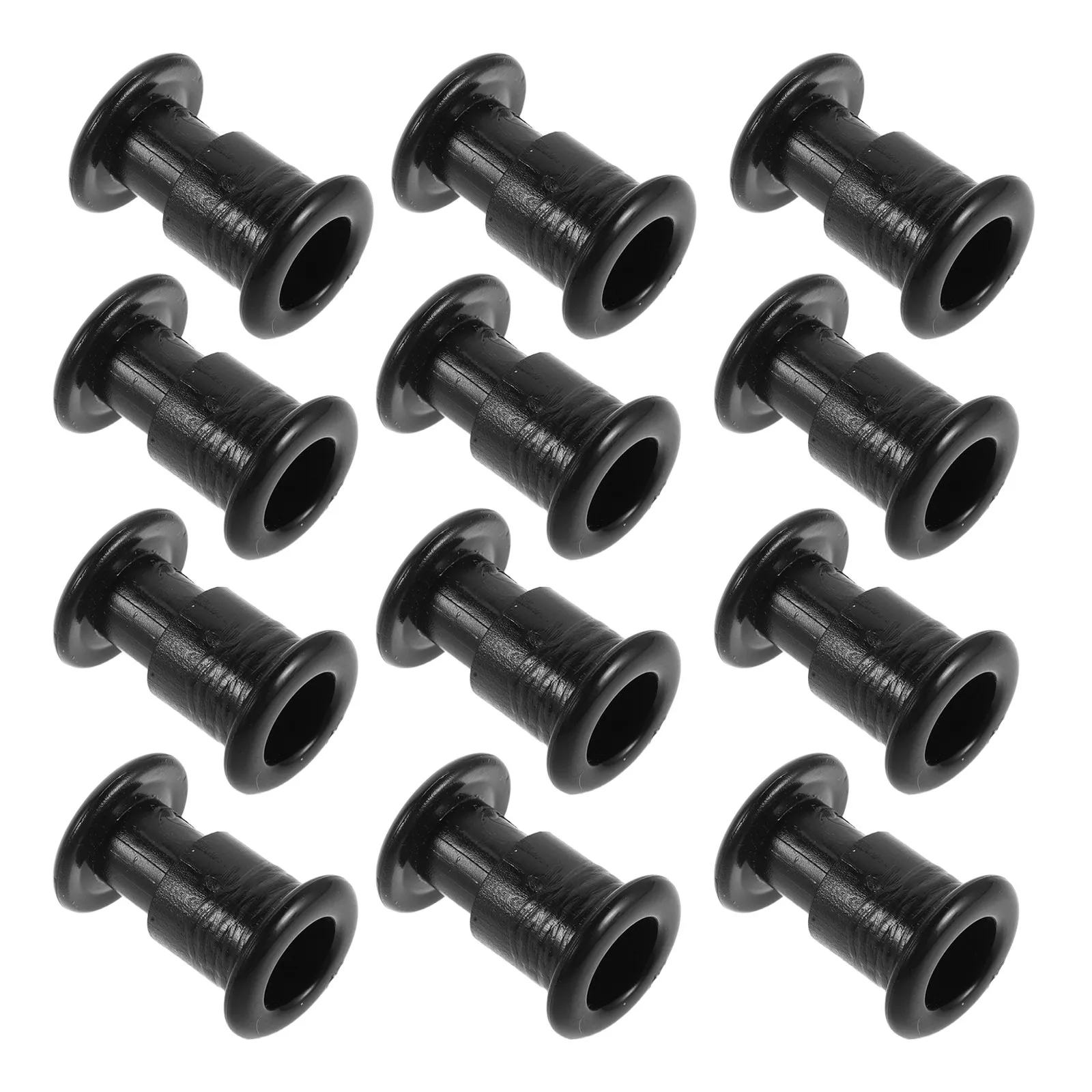 

12Pcs Foosball Table Accessories Precision Bushings Rods Smooth Gameplay Replacement for 33-48Cm Tabletop Soccer Game Parts