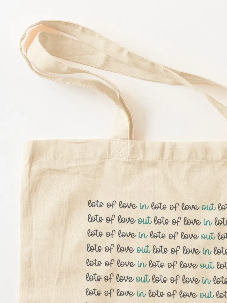 الكثير من الحب في الكثير من الحب خارج YWA حمل حقيبة لطيف حمل حقيبة القماش هدية صديقة للبيئة قابلة للطي