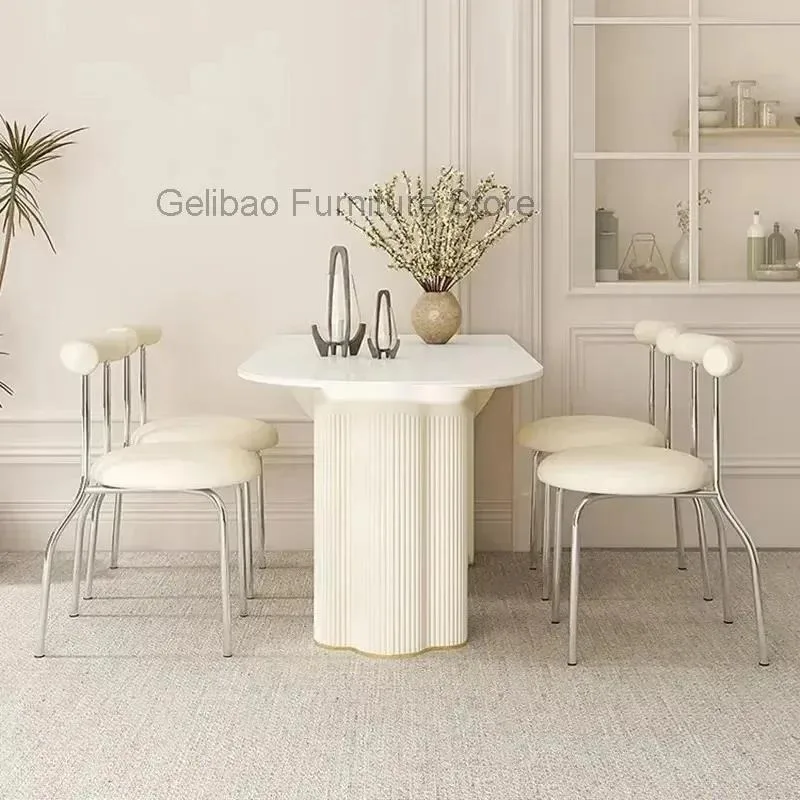 Afbeelding 3: Restauranttafels Keukentafel Opklapbaar Keramiek Eetkamer Moderne kamers Luxe Elegant