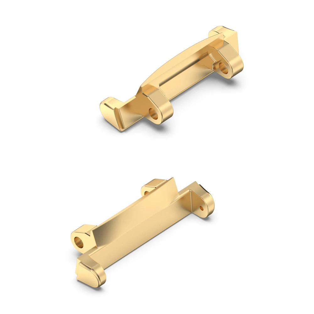 1pair For Huami Amazfit T-Rex 2 316L Stainless Steel Connector Adapter to 22MM universal watchband strap accessories