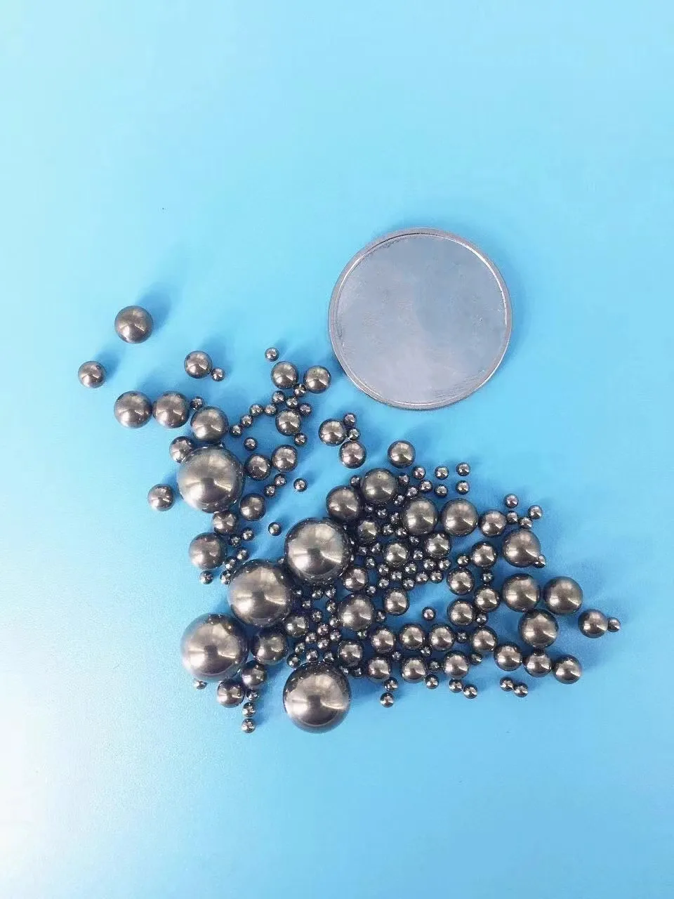 FANTU High Density 18g/cc Tungsten Beads  2.15mm Tungsten Ball For Hunting High Purity 95%Tungsten Ball Fishing Weight Bearings